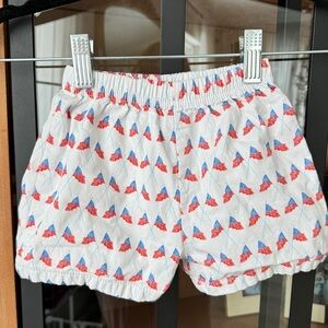 Cecil & Lou USA flag american toddler boy shorts patriotic July 4th tbbc